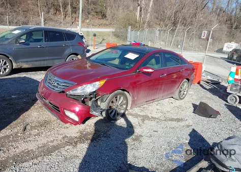 2012 Hyundai Sonata Limited 2.0T z USA, uszkodzony, nr VIN 5NPEC4AB3CH467389